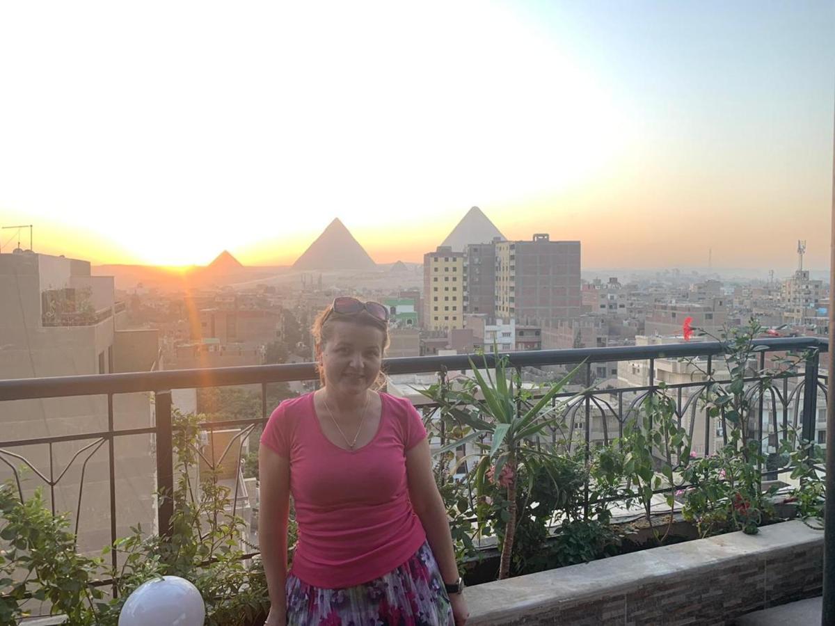 Draz Pyramids View Bed & Breakfast Kafret el-Gabal Kültér fotó