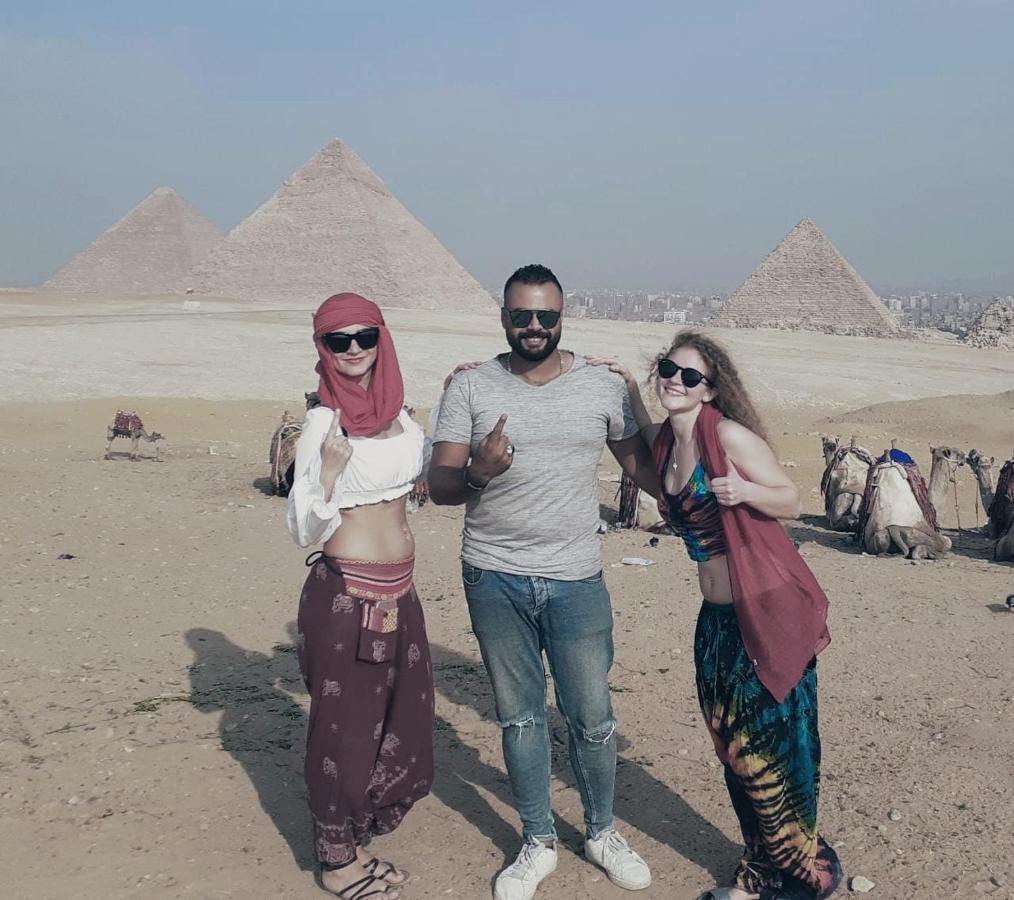 Draz Pyramids View Bed & Breakfast Kafret el-Gabal Kültér fotó
