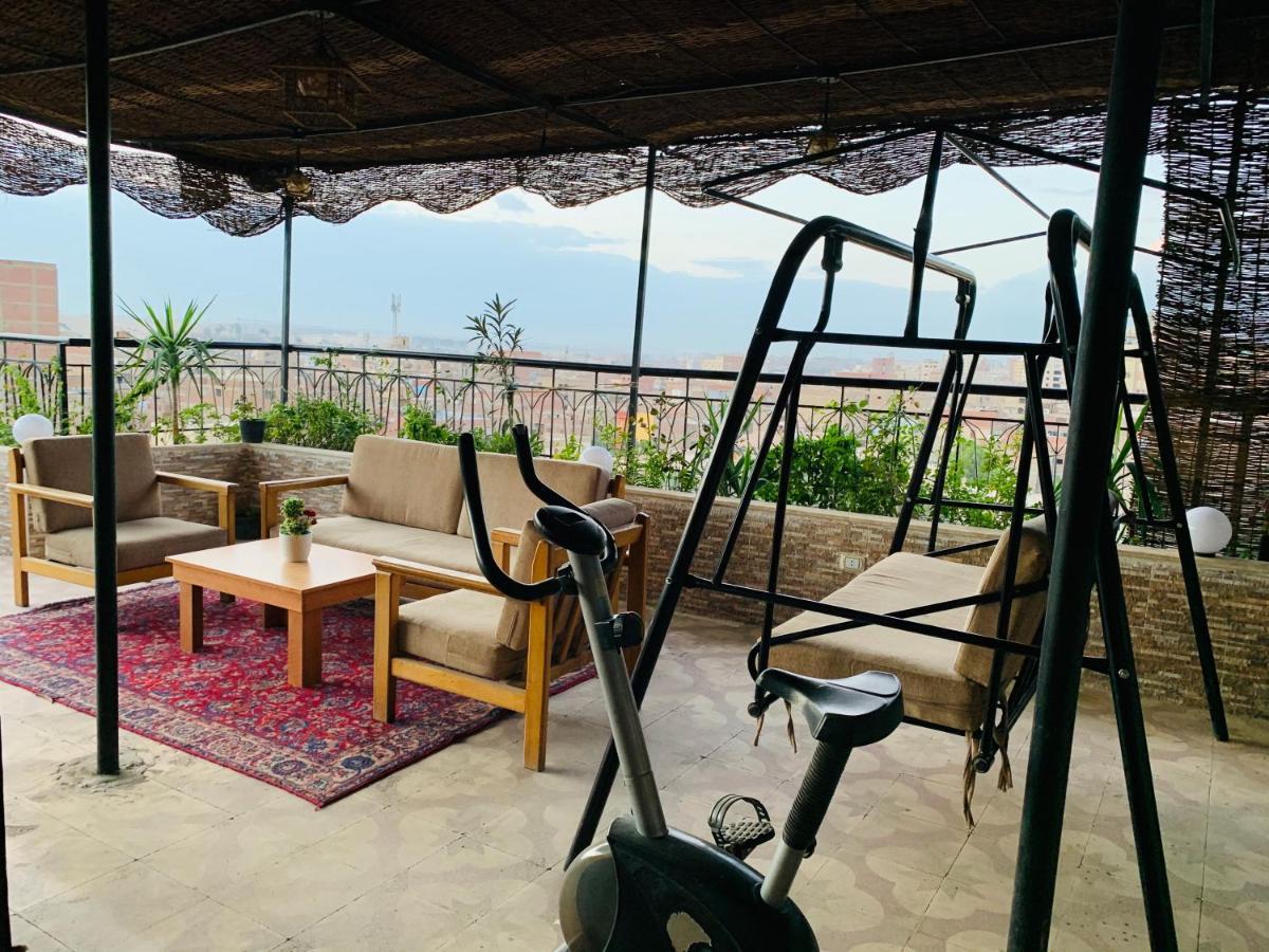 Draz Pyramids View Bed & Breakfast Kafret el-Gabal Kültér fotó