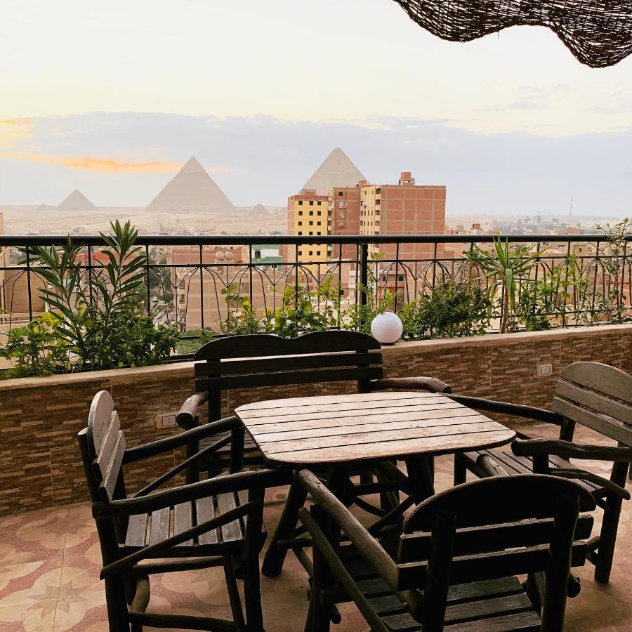 Draz Pyramids View Bed & Breakfast Kafret el-Gabal Kültér fotó