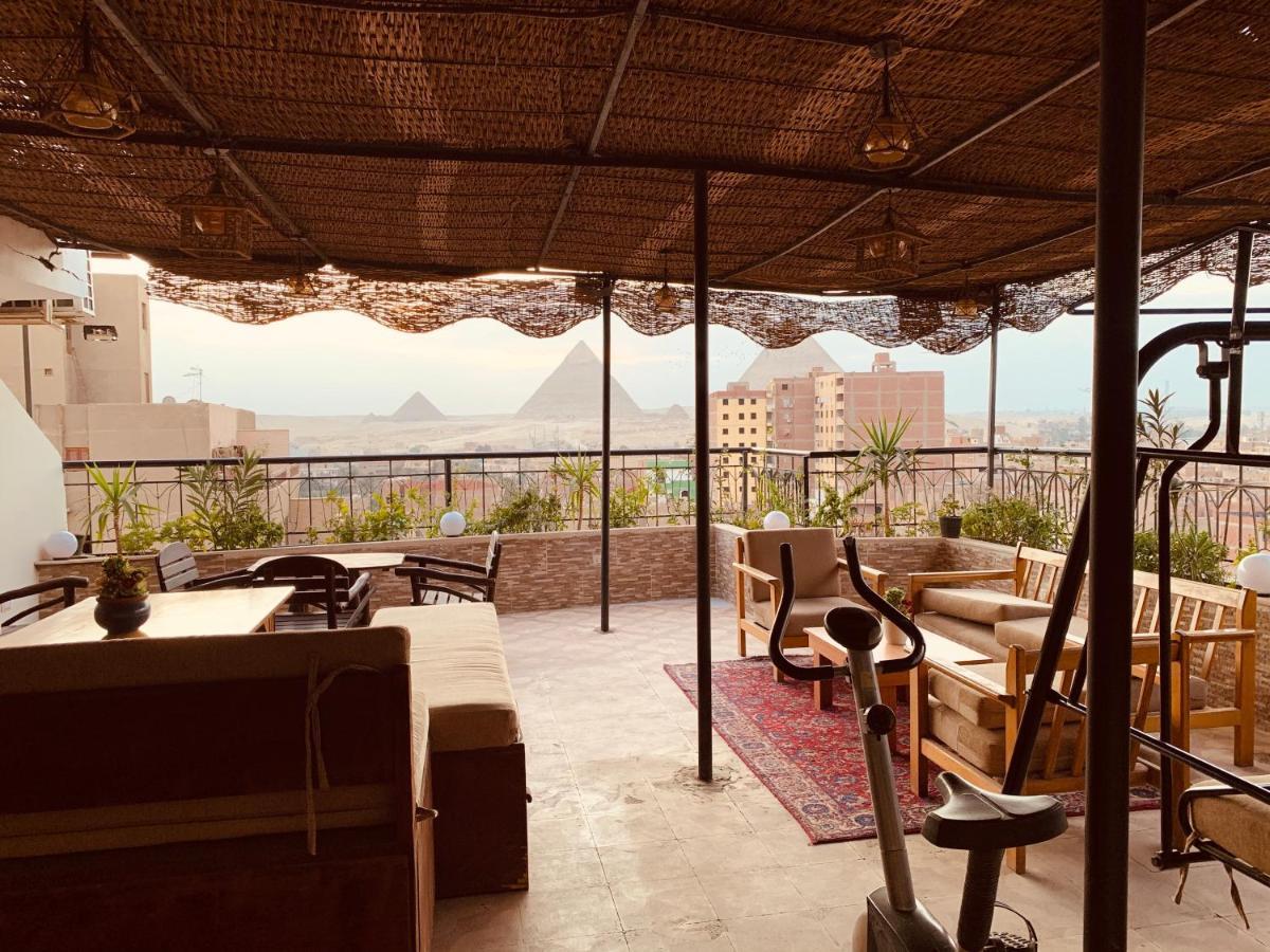 Draz Pyramids View Bed & Breakfast Kafret el-Gabal Kültér fotó