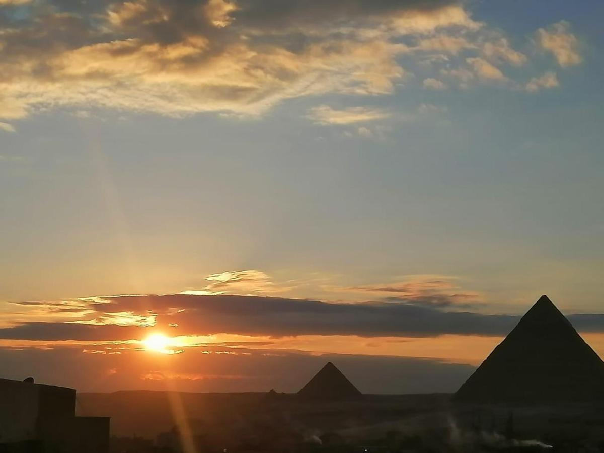 Draz Pyramids View Bed & Breakfast Kafret el-Gabal Kültér fotó