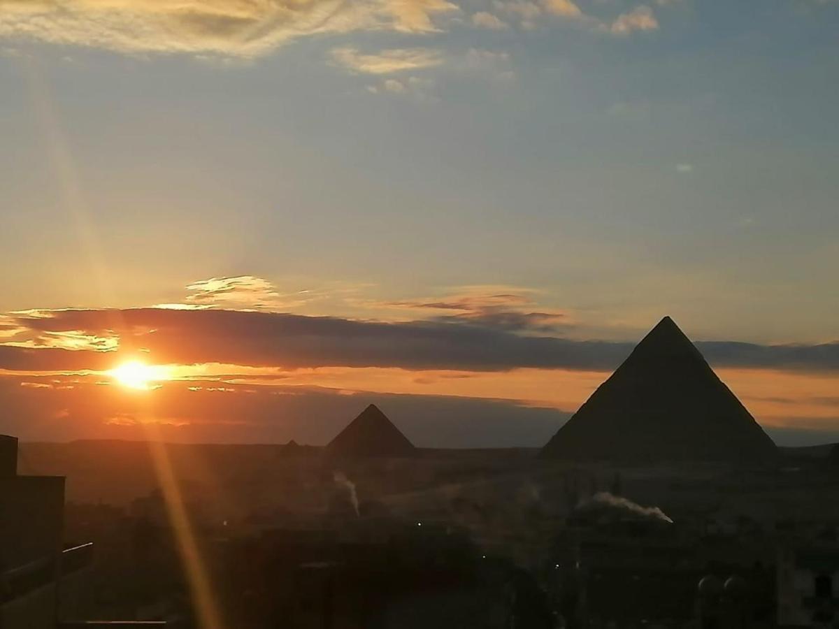 Draz Pyramids View Bed & Breakfast Kafret el-Gabal Kültér fotó